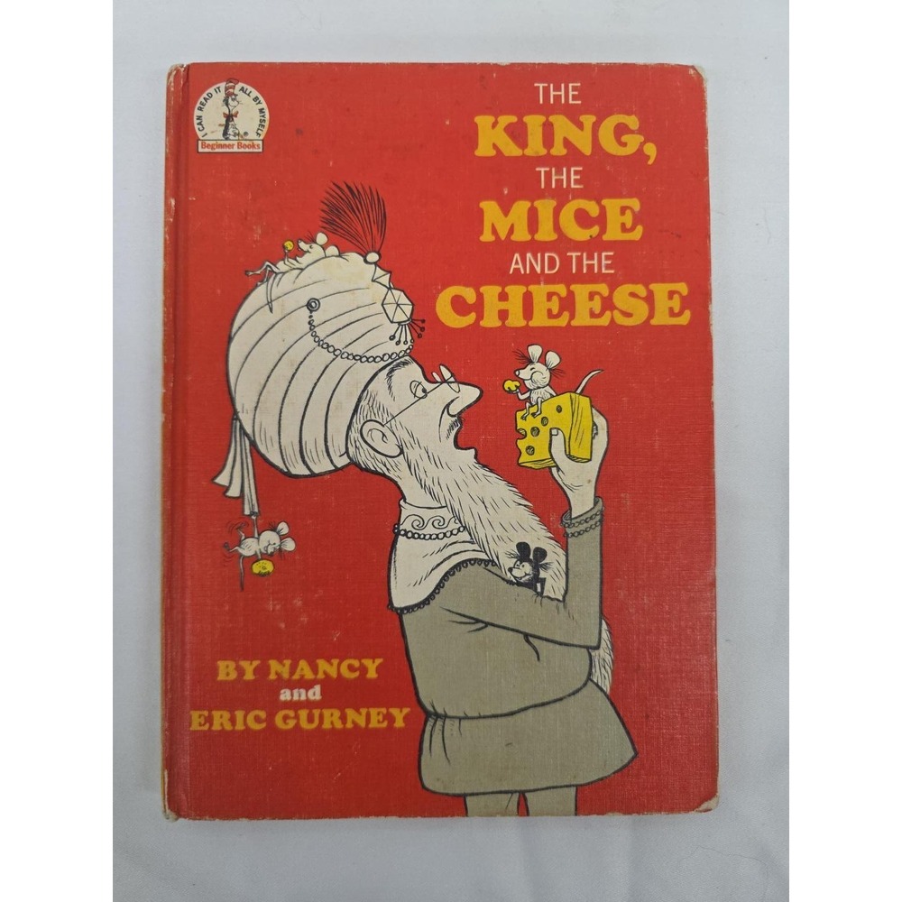 The King Mice and Cheese Nancy Eric Gurney 1965 Beginner Books Vintage Hardcover